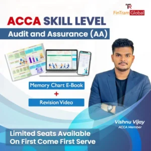 ACCA Skill - Audit and Assurance (AA) - Memory Chart eBook - Vishnu Vijay